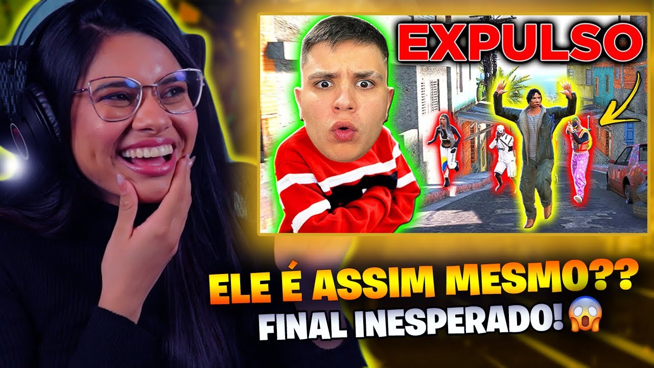 PRIMEIRA VEZ VENDO PAULINHO LOKO!!😂| FUI EXPULSO da FAVELA E M@TEI GERAL no GTA RP! - REACT