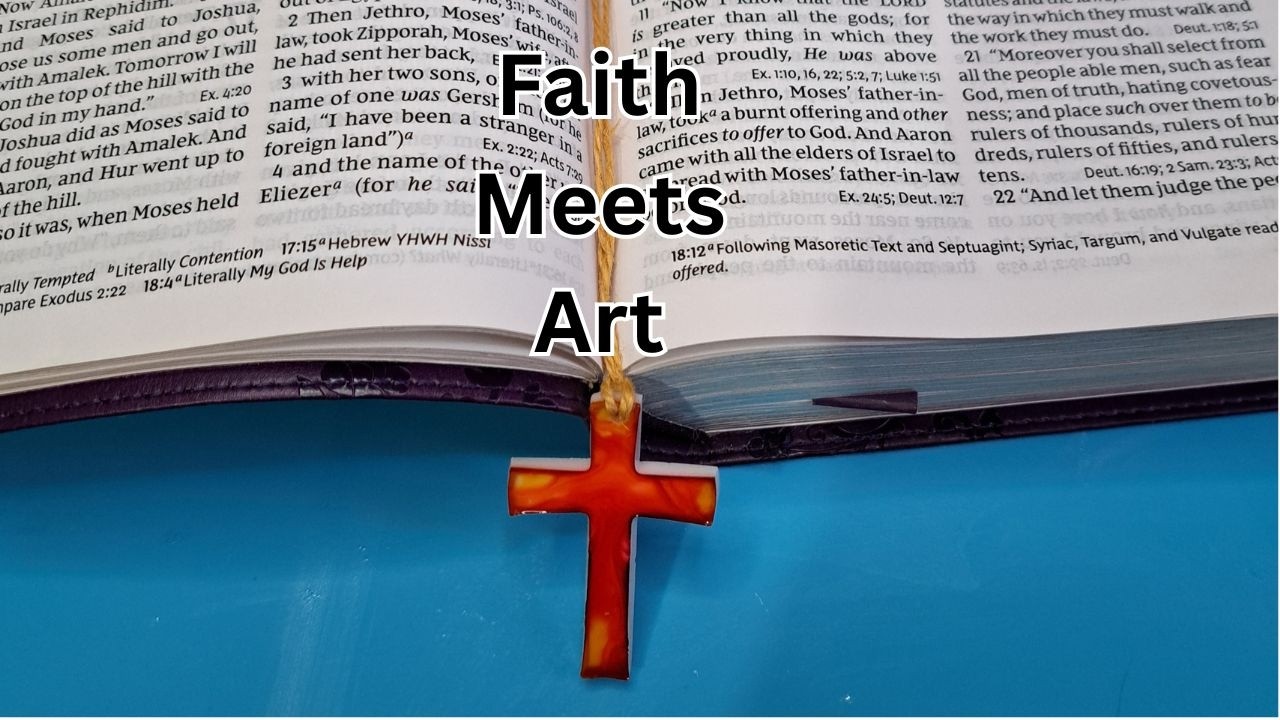 From Resin Crosses to Wearable Faith Art | Bookmark, Keychain and Necklace DIY