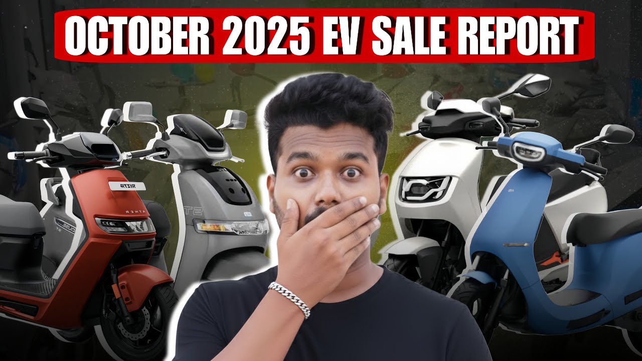 ⚡ Top 5 Best-Selling EV Scooters in October 2025 | Sales Report Inside!