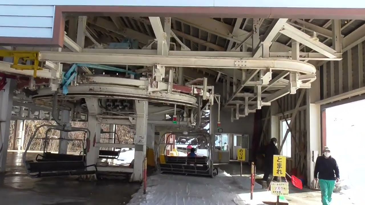 木曽福島スキー場　第2クワッドリフト