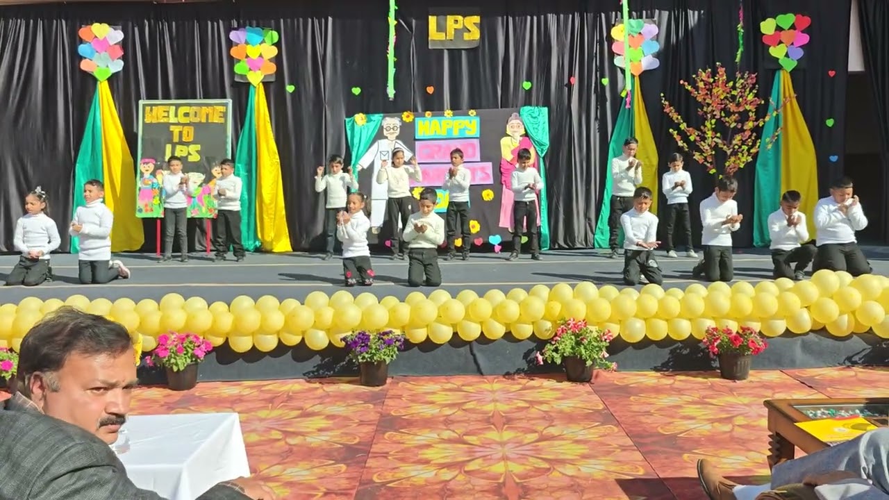 Class 2nd dance for grands parents || GRANDES PARENTS DAY 2025