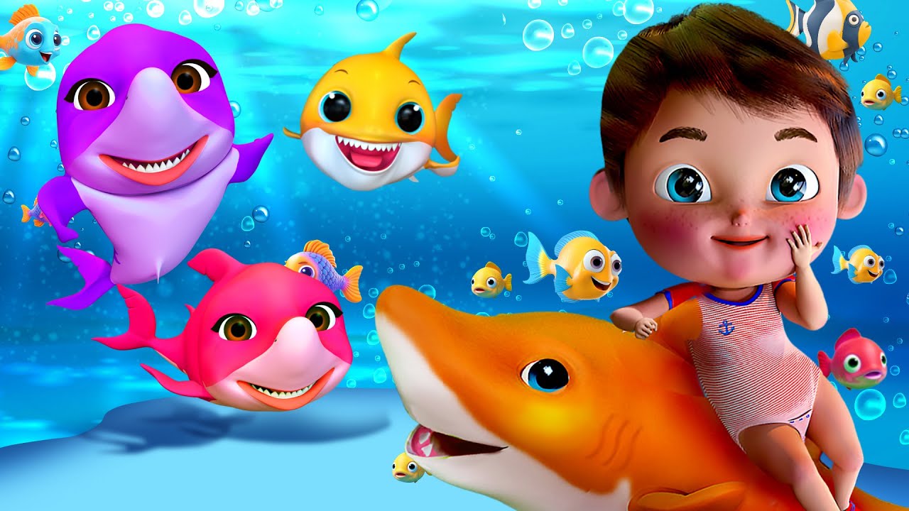 Nascondino con Baby Squalo | Canzoni per bambini | Filastrocche e canzoni per bambini | Super Luca