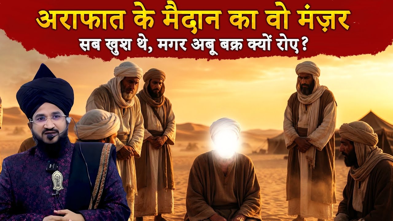 Arafat Ke Maidan Mein Hazrat Abu Bakr R.A Itna Roye Ke...😭 | Mufti Salman Azhari Emotional Bayan