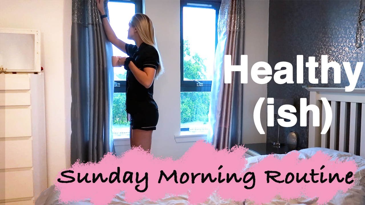 Healthy Sunday Morning Routine | Early Rise, Workout, Skincare & Breakfast before 8am