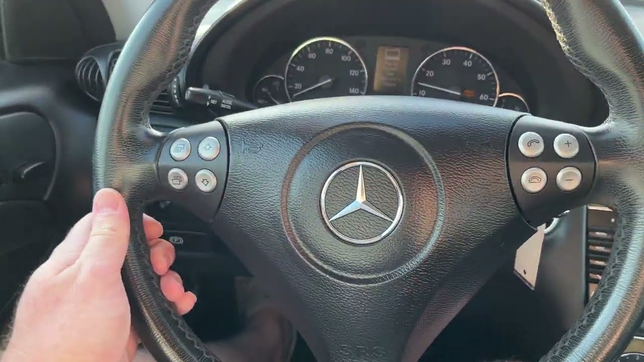 2007 Mercedes Benz C230 2.5 V6 POV Test Drive Walkaround beater Benz!