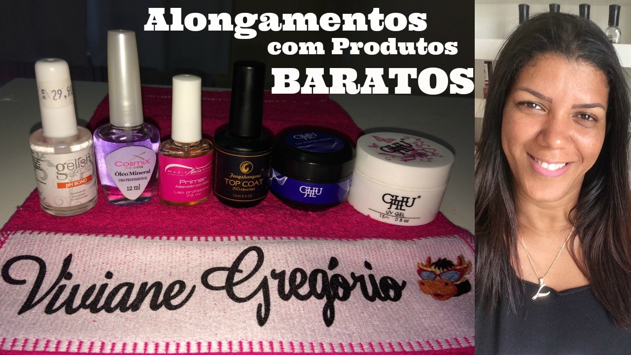 Alongamentos com Produtos Baratos