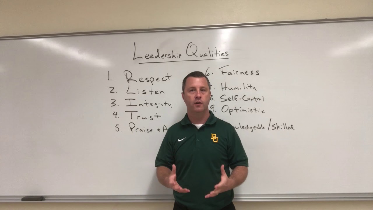Qualities of a Good Leader