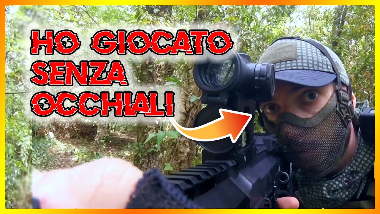 HO GIOCATO SENZA OCCHIALI DI PROTEZIONE !! ⁞ Softair Ita GAMEPLAY