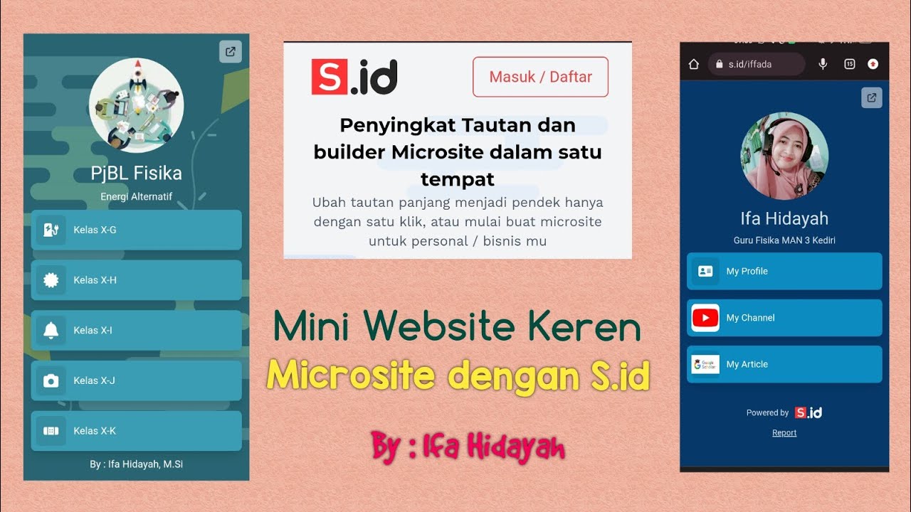 Membuat Microsite dengan S.id