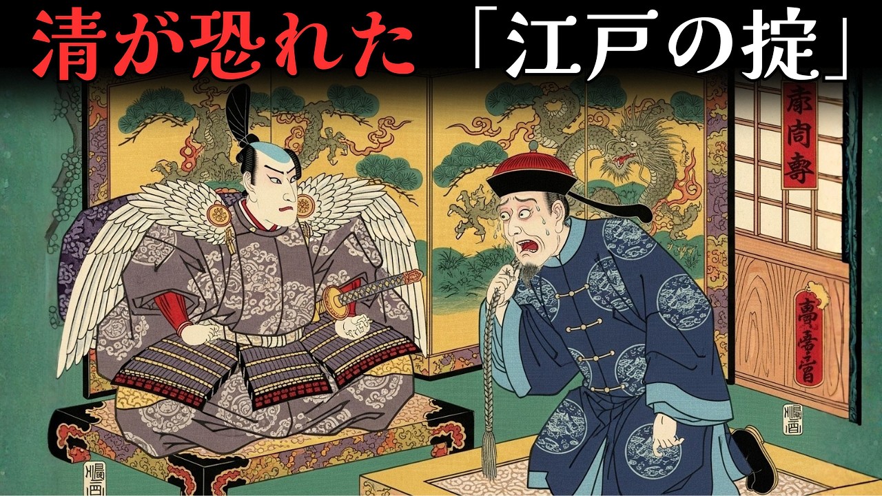 【歴史の闇】江戸時代、日本は「ルール」で中国商人を管理していたのか？長崎・密輸戦争の全貌に清王朝が震え上がる【日本浮世絵ばなし】【江戸ログ】