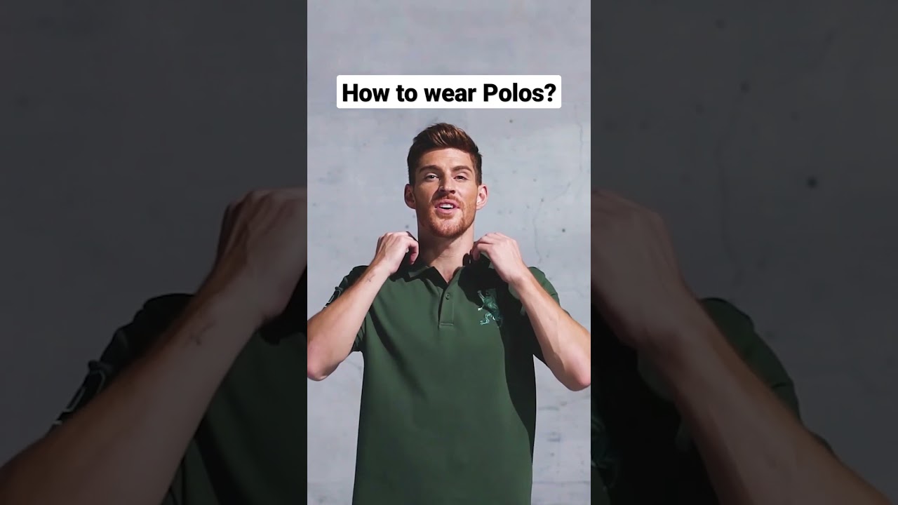 Here's a tip on how to wear polo shirts. #giordano #poloshirt  #casualwear #fashion #fashiontips