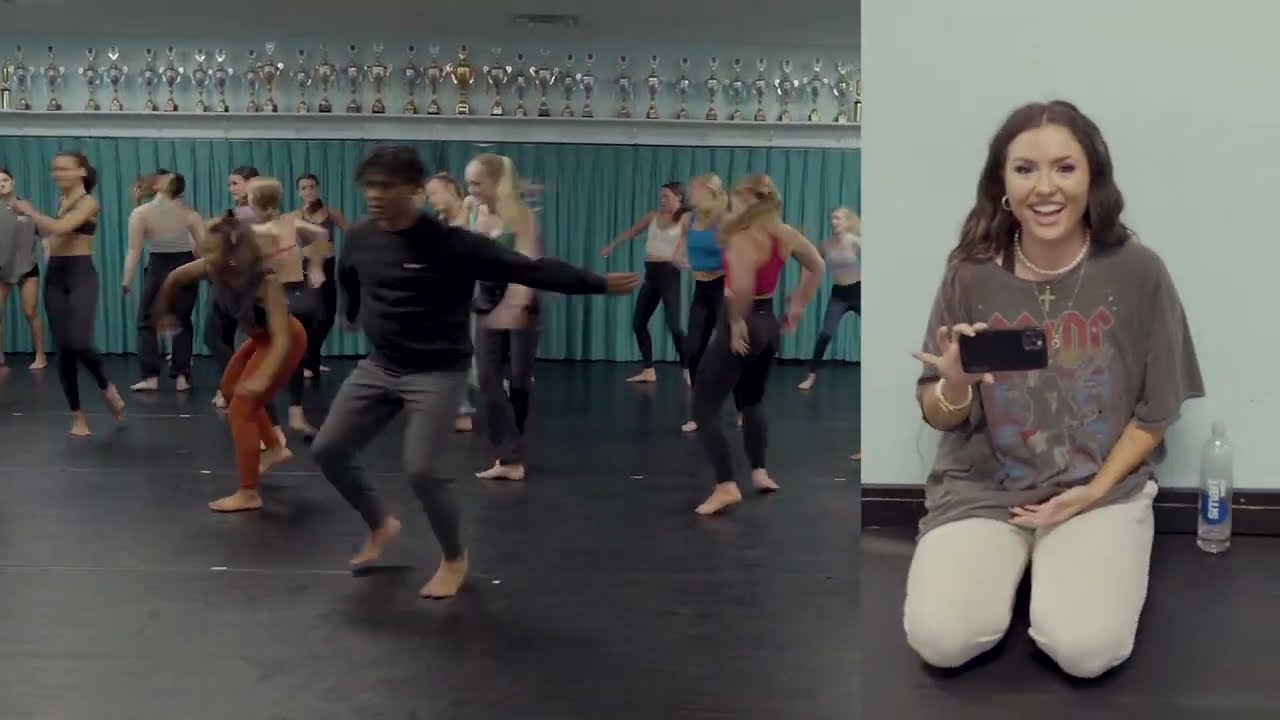EDC dances to TIMES IT BY TWO for Annie Tracy