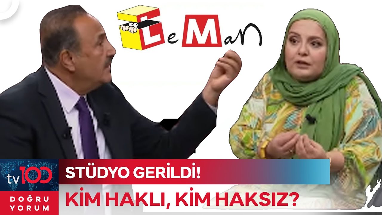 Karükatür Tartışması Stüdyoda Tansiyonu Yükseltti! | Doğru Yorum