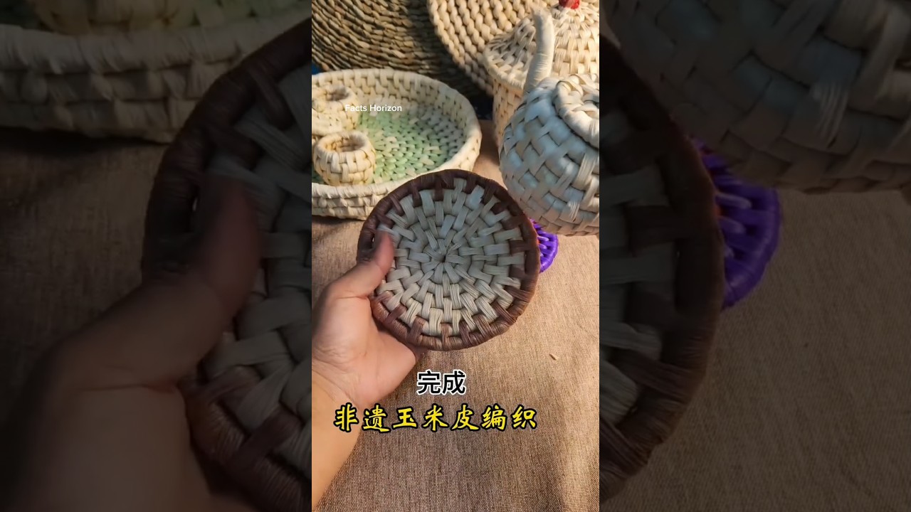 Amazing Things With Corn Husk #shortsvideo