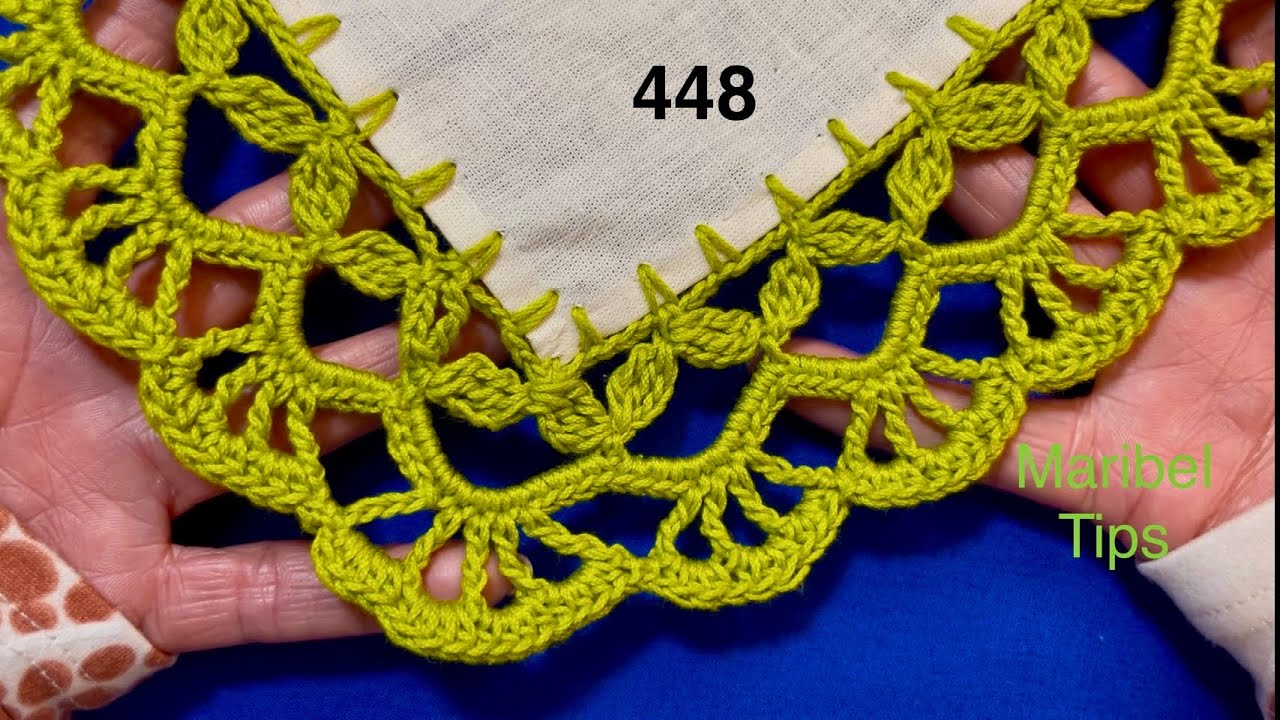 Como Tejer una Orilla de Vuelta y Vuelta  MULTIPLO DE 2 💥448