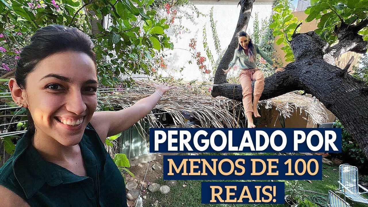 COMO FAZER PERGOLADO FÁCIL GASTANDO POUCO!
