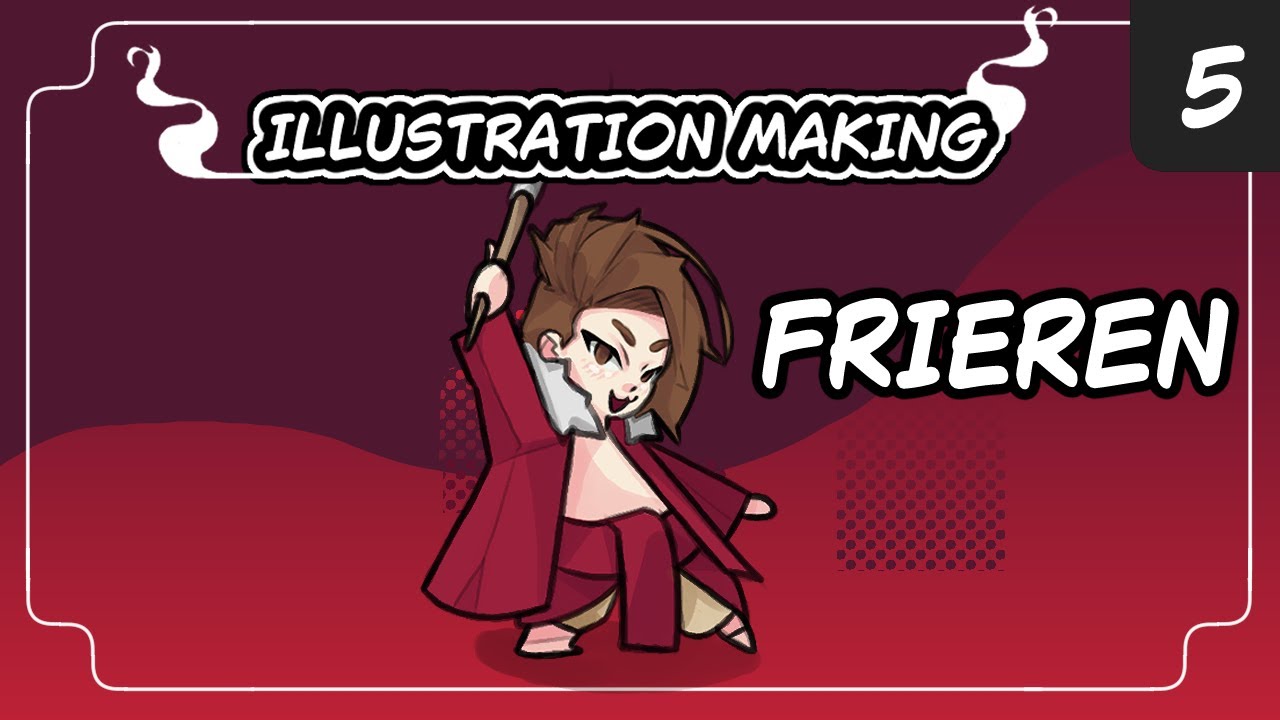 Drawing Frieren from Sousoun no Frieren - Live Illustration #5 [EN|PL]