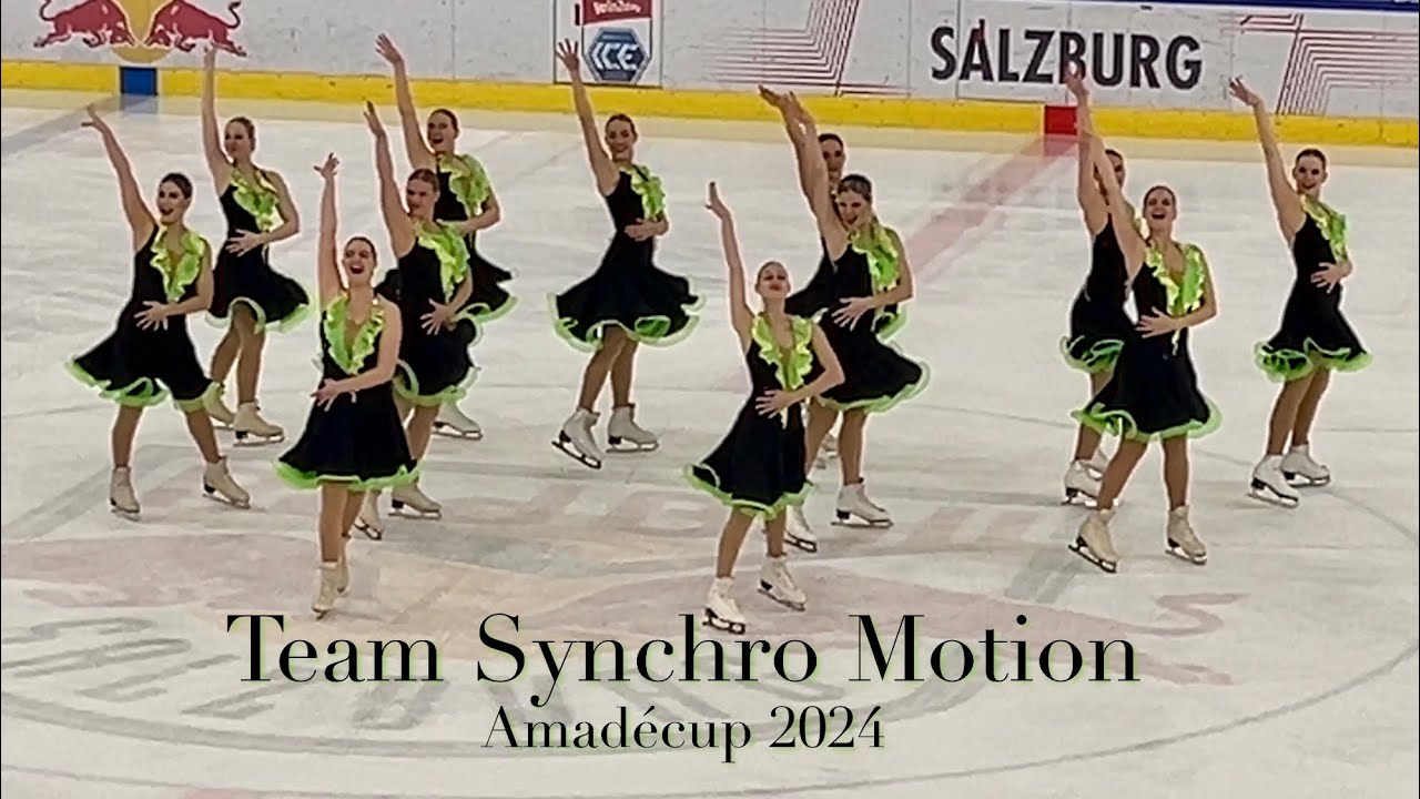 Team Synchro Motion 🇩🇪 Amadécup 2024 Free Skating - Synchronized skating