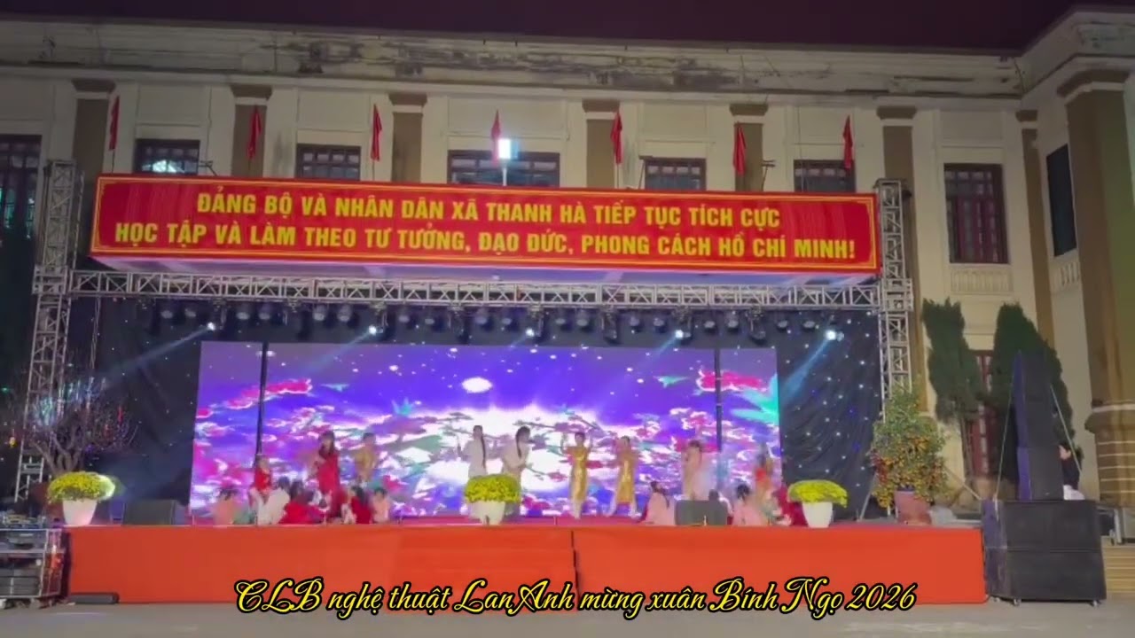 🌸LK: Bé đón tết sang, như hoa mùa xuân 💃🏻CLB nghệ thuật Lan Anh