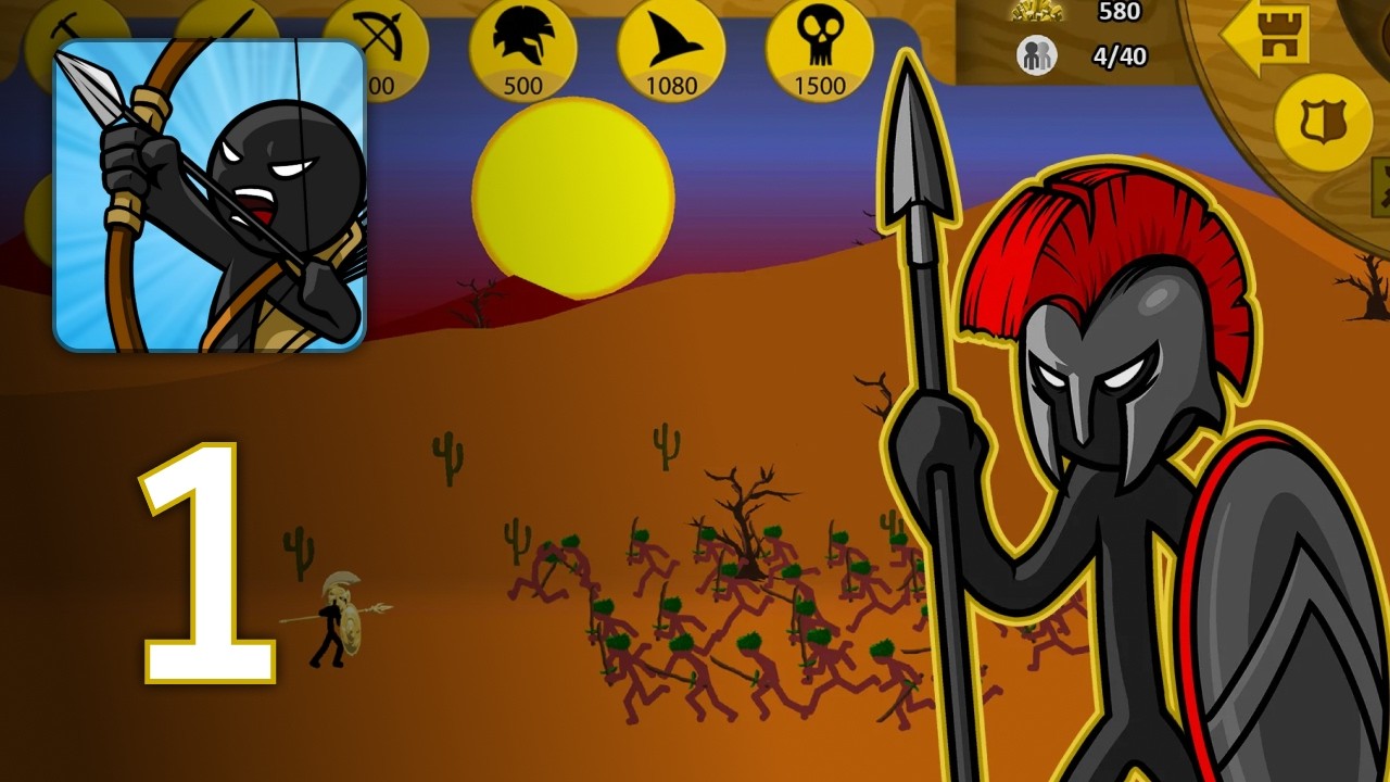 Stick WarLegacy - Gameplay Walkthrough Part 1 [ iOS, Android ]