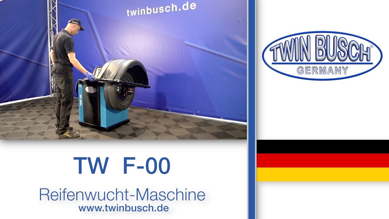 TW F-00 : Reifenwucht-Maschine von TWIN BUSCH®