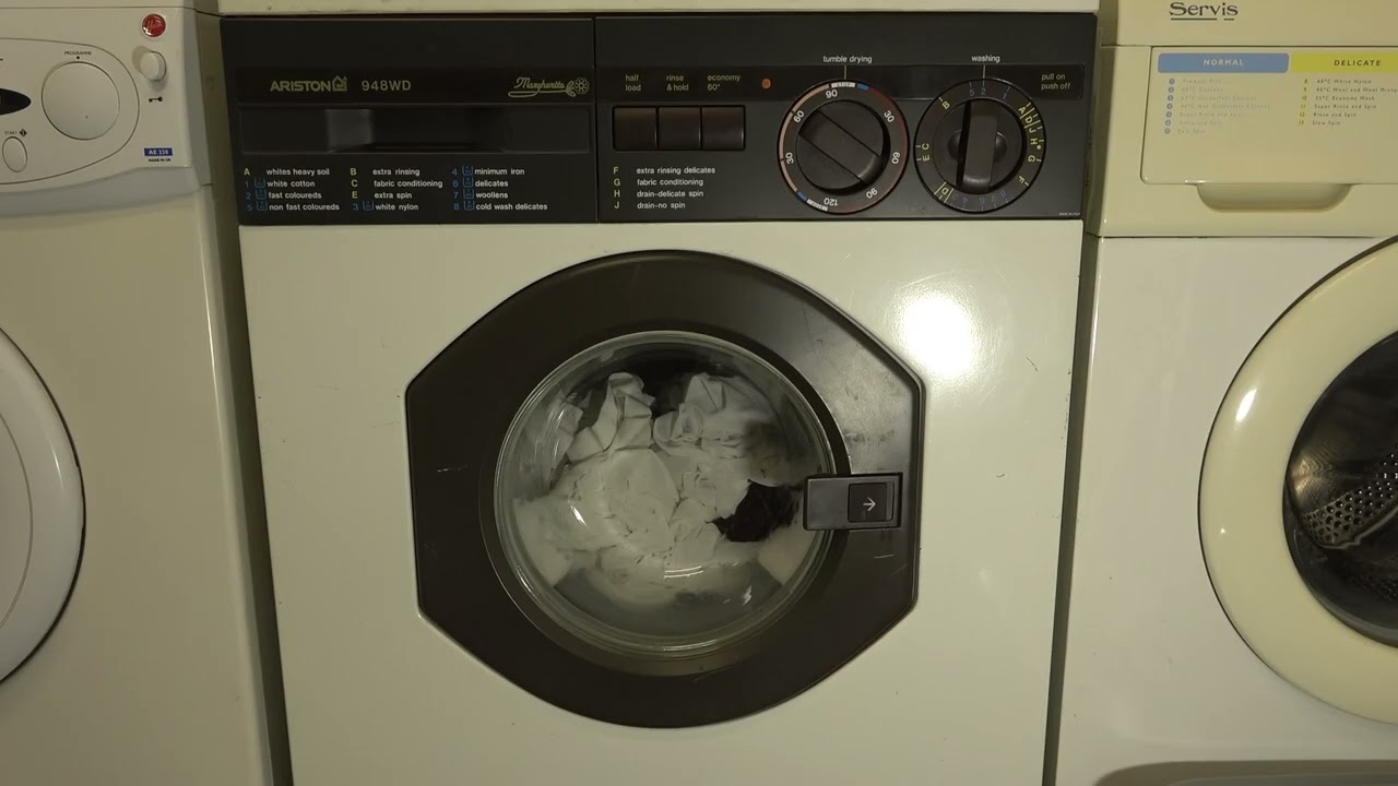 Colourfast cotton 60'c / Ariston Margherita 948WD