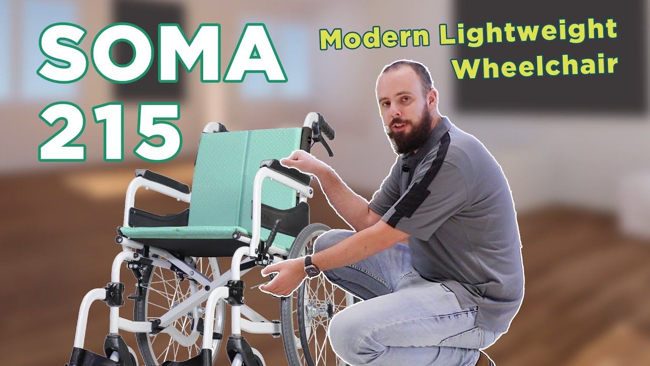 SOMA 215 — Modern Lightweight Manual Wheelchair