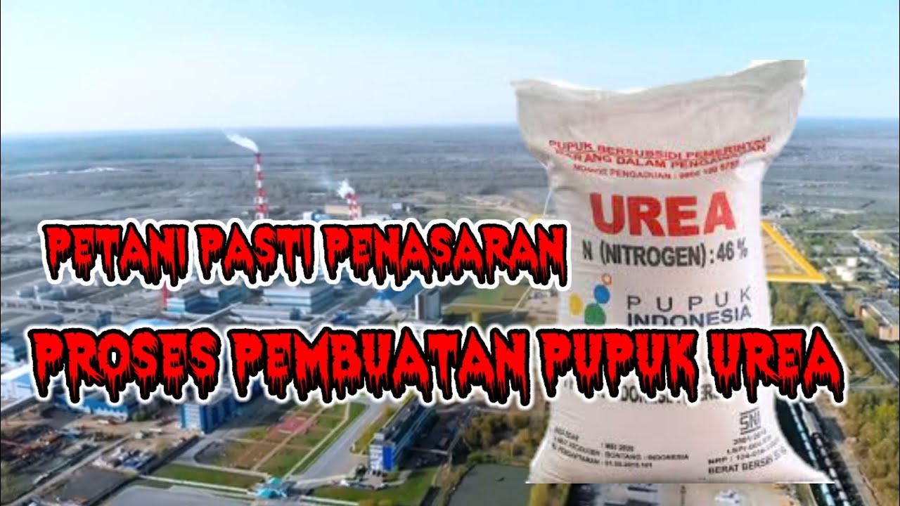 🔴Begini rahasia proses pembuatan pupuk UREA💥