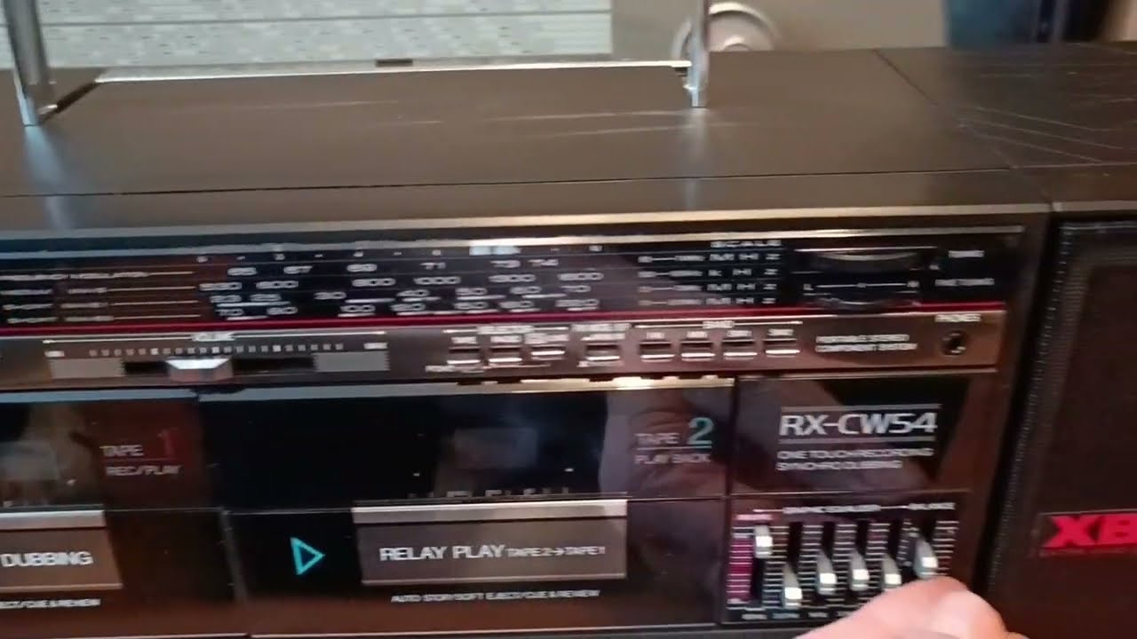 Panasonic RX-CW54 слушаем смотрим 🍿