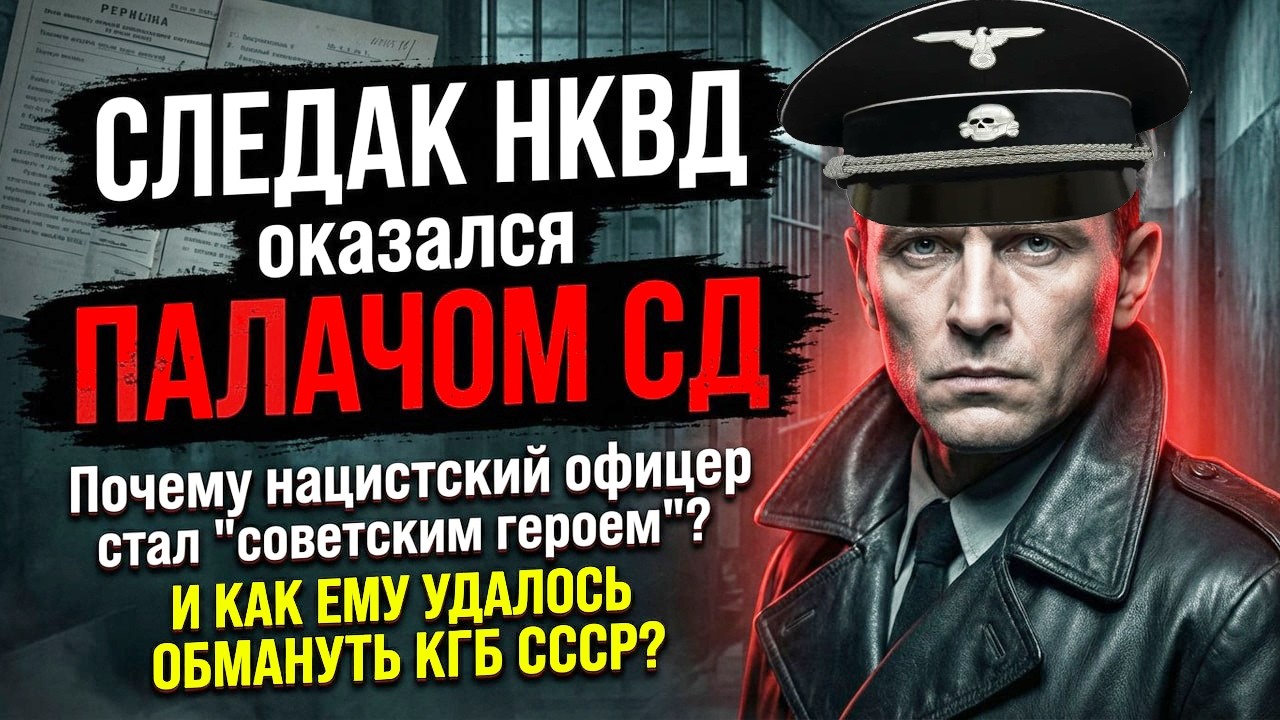 Следак НКВД... стал ПАЛАЧОМ СД! Как еврей-нацист стал 