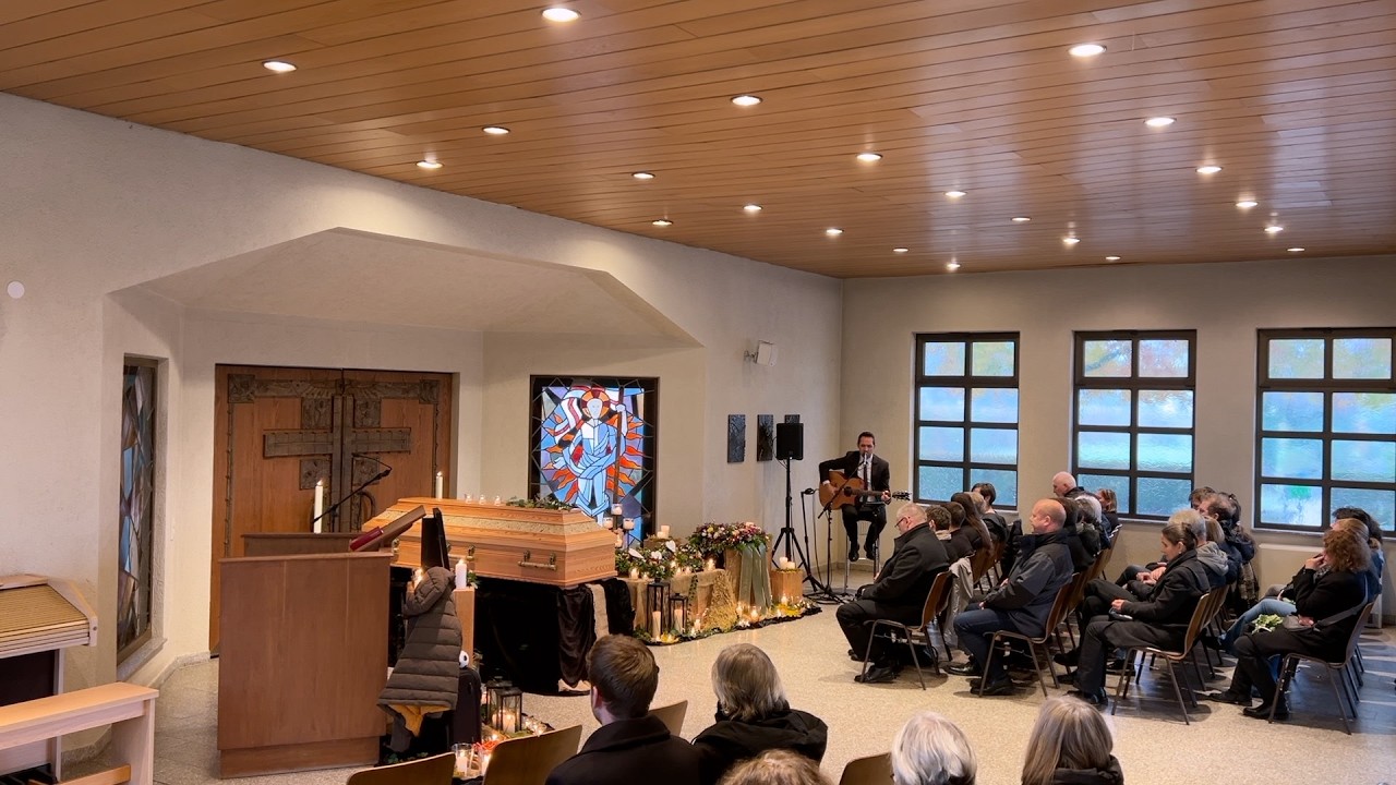 Wenn du von uns gehst | Pop Lied zur Beerdigung | Gesang mit Gitarre zum Abschied