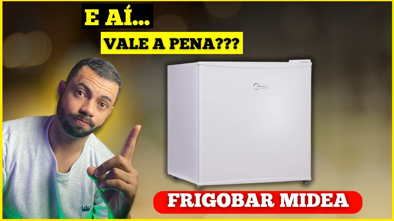 ✅[ANÁLISE COMPLETA]✅ FRIGOBAR MIDEA Bom e Barato | Congelou foi Tudo! Frigobar Midea 45L
