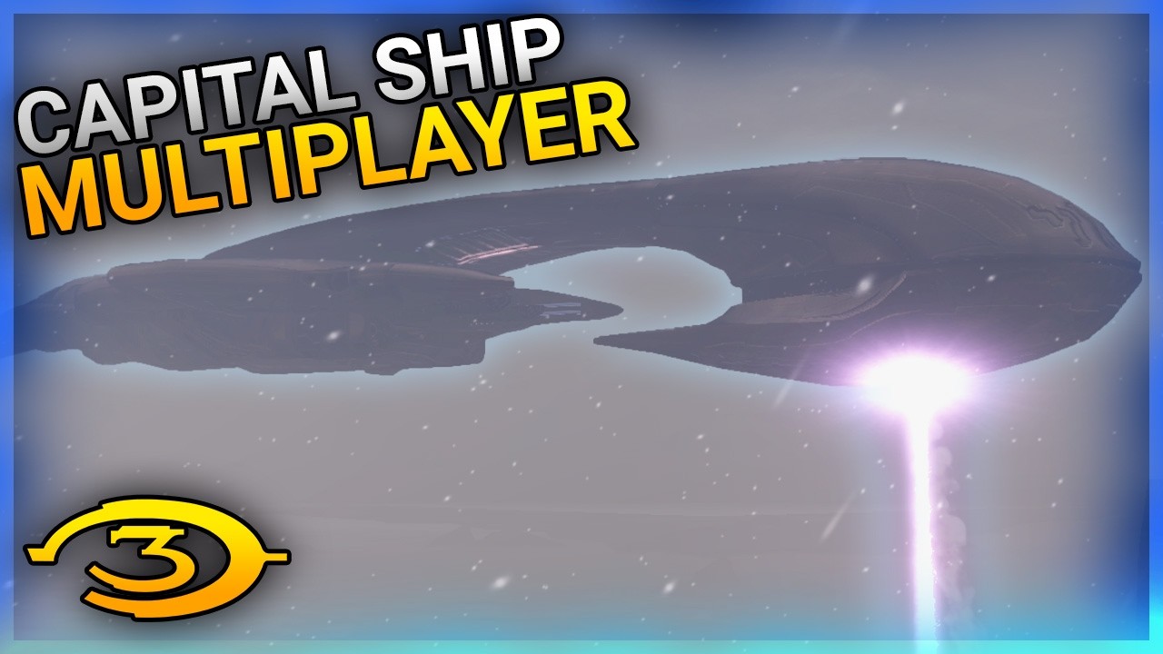 CAPITAL SHIP GLASSING BEAM EVENT - Halo 3 Mods #551
