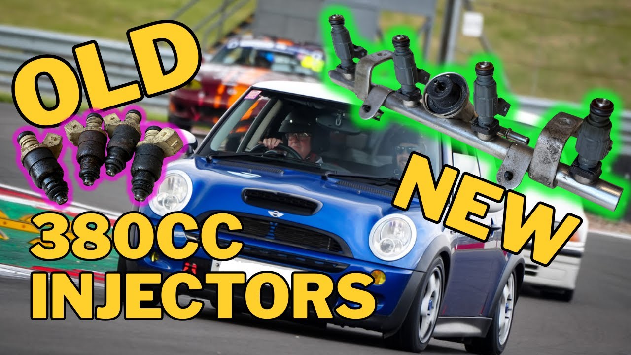 Замена форсунок на моем Mini Cooper S R53 на форсунки Bosch 380cc JCW.