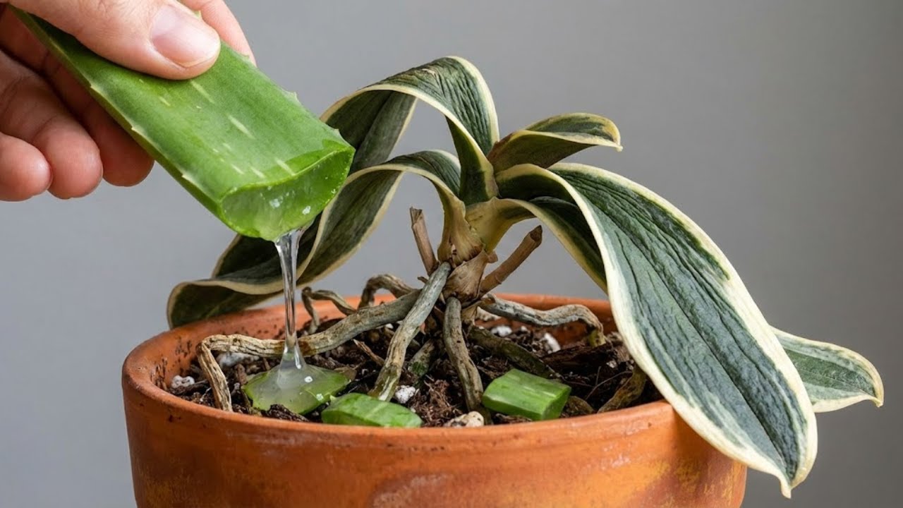 Place This At The Base Of A Wilted Orchid—it Will Suddenly Bloom.
