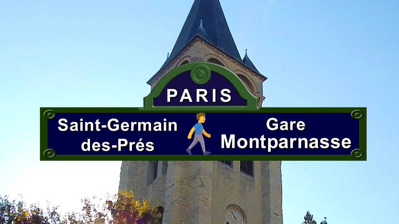 Saint-Germain-des-Prés ➡️ Montparnasse (Rue de Rennes) - Walk in Paris