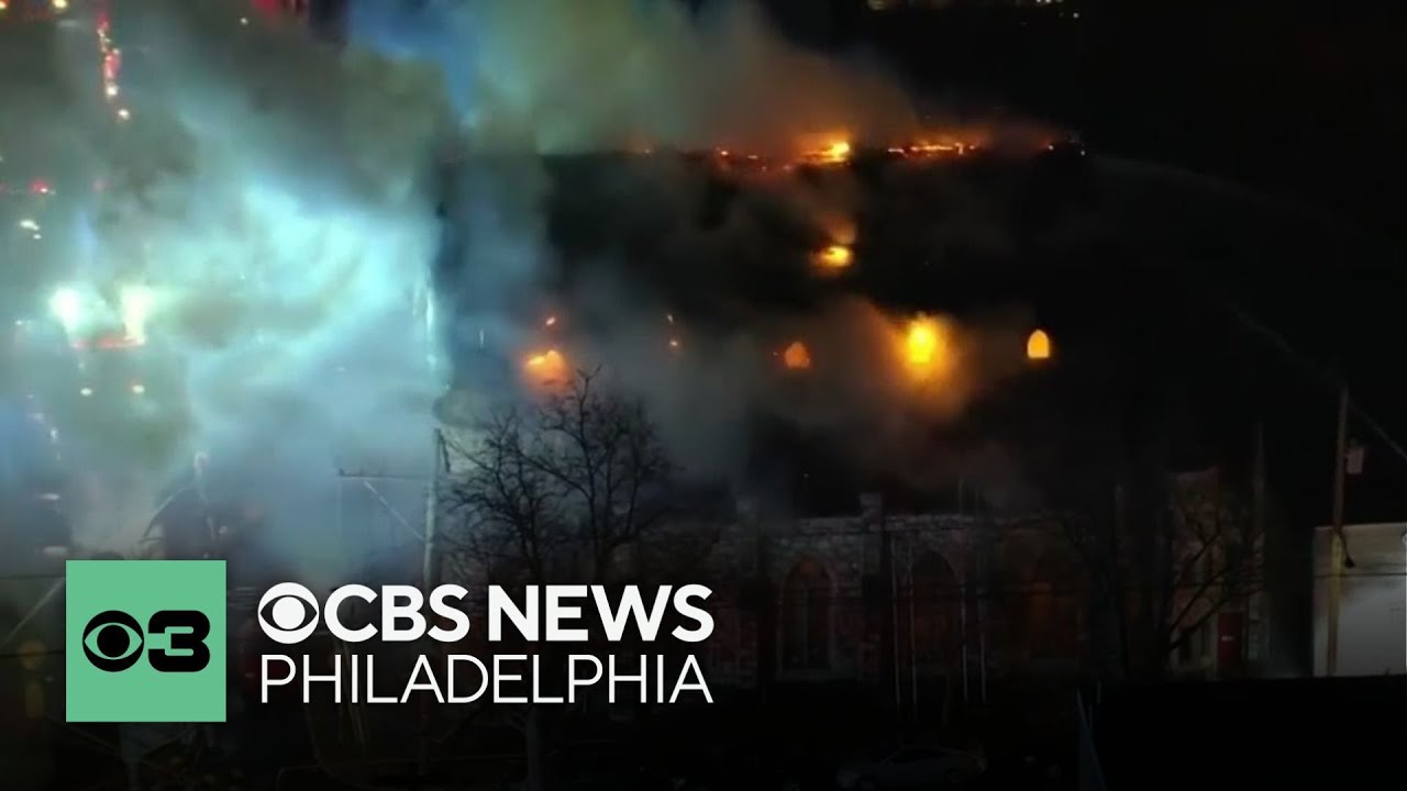 Historic United Missionary Baptist Church in Philadelphia's Brewerytown destroyed in fire