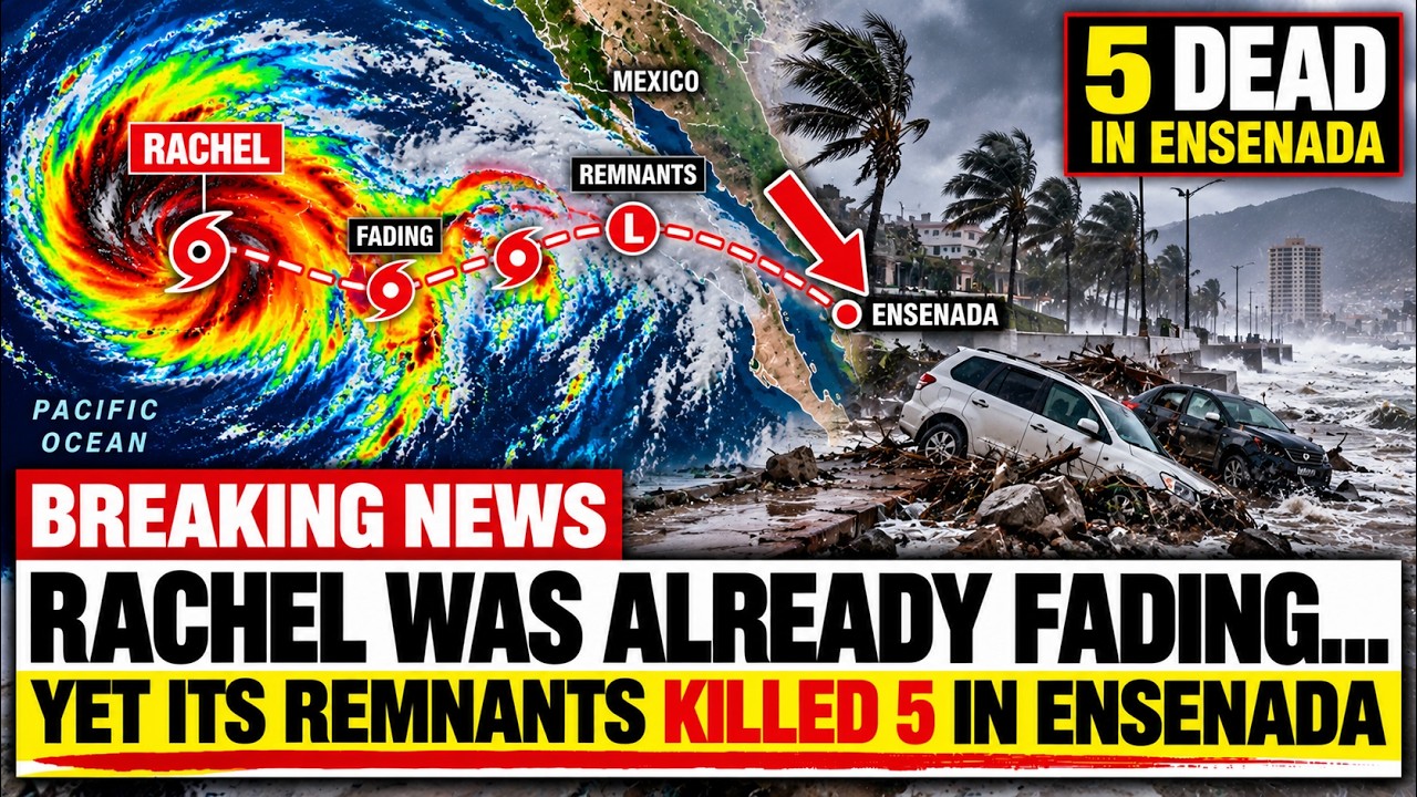Rachel Was Already Fading... Yet Its Remnants Killed 5 in Ensenada
