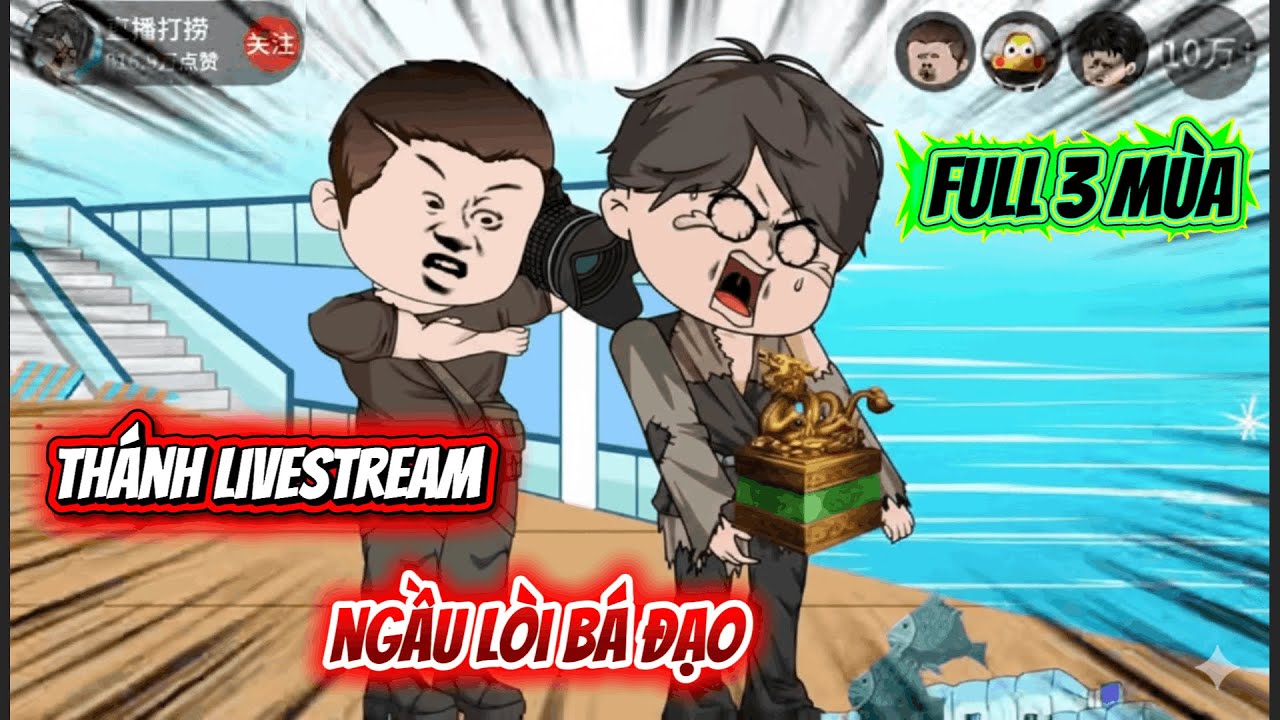 [Full 3 mùa] Thánh livestream ngầu lòi bá đạo | Panda Sub