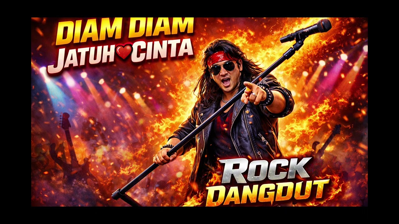 DIAM - DIAM JATUH CINTA [ROCK DANGDUT]