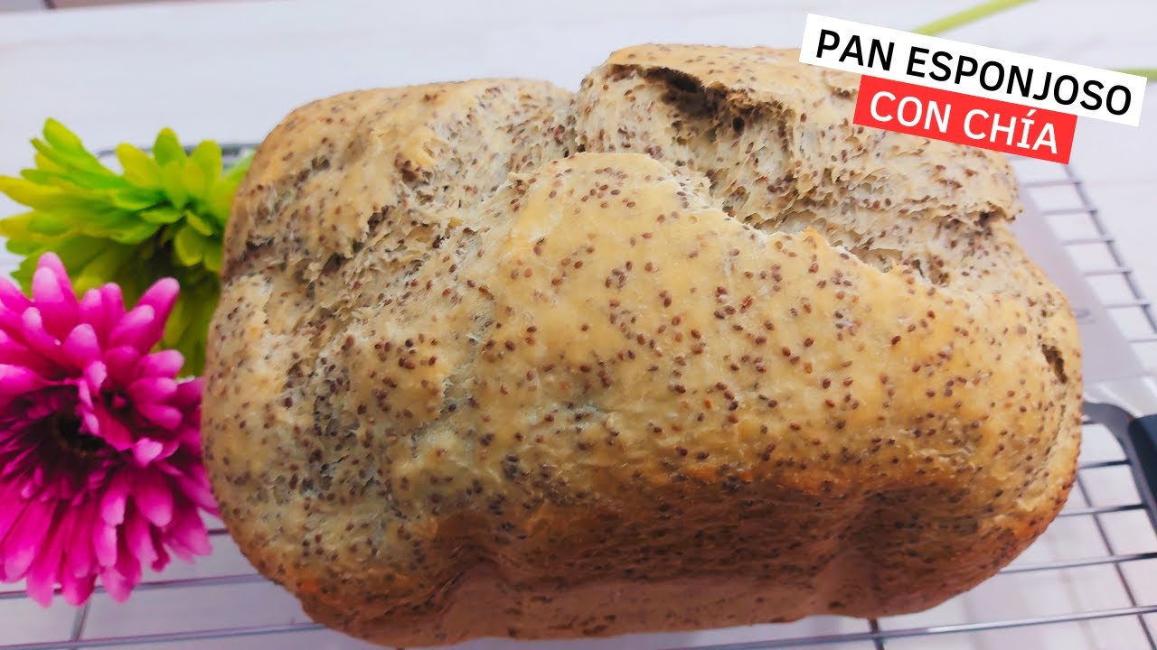 Un rico PAN ESPONJOSO que te encantará con CHÍA en Panificadora