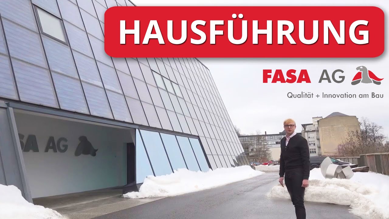 Solares Bauen für Bürogebäude - FASA AG Hausführung