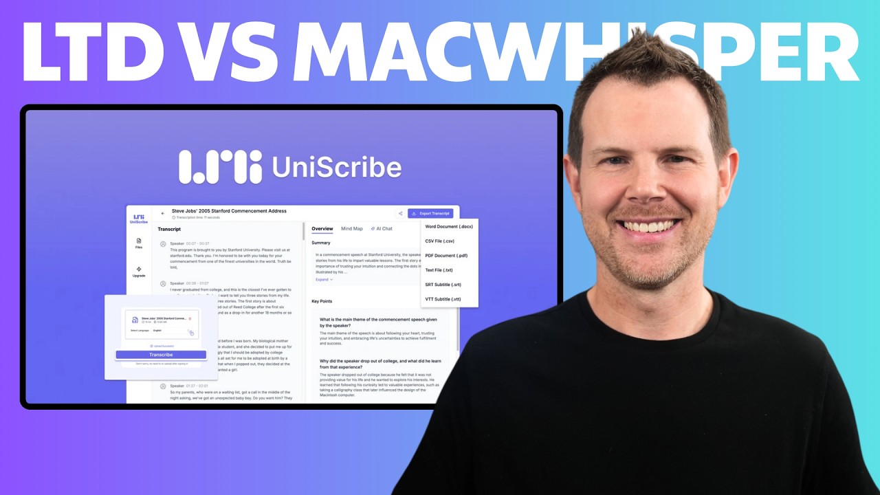 UniScribe vs MacWhisper: Which Transcription Tool Wins?