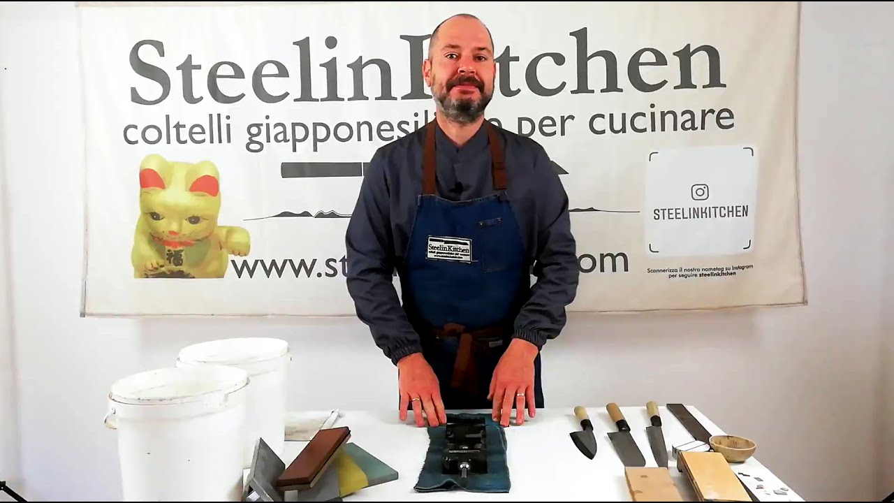 I coltelli giapponesi: tecnica di affilatura dei coltelli Kataba