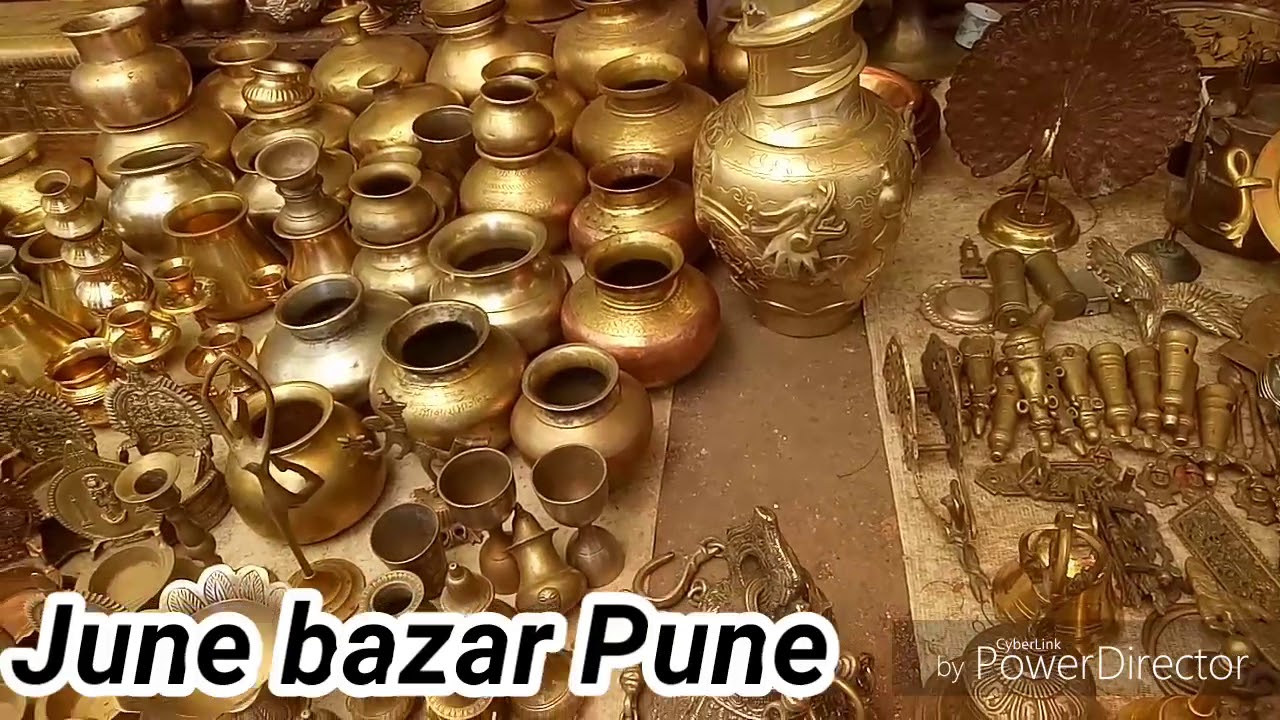 Pune Juna Bazar unique old antique Itam Ek Bar zaror a na yaha par