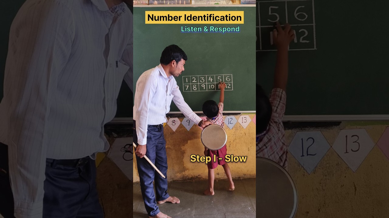 Listen and Respond | Listening skills | Number identification | Teacher Innovation Ideas #numbers