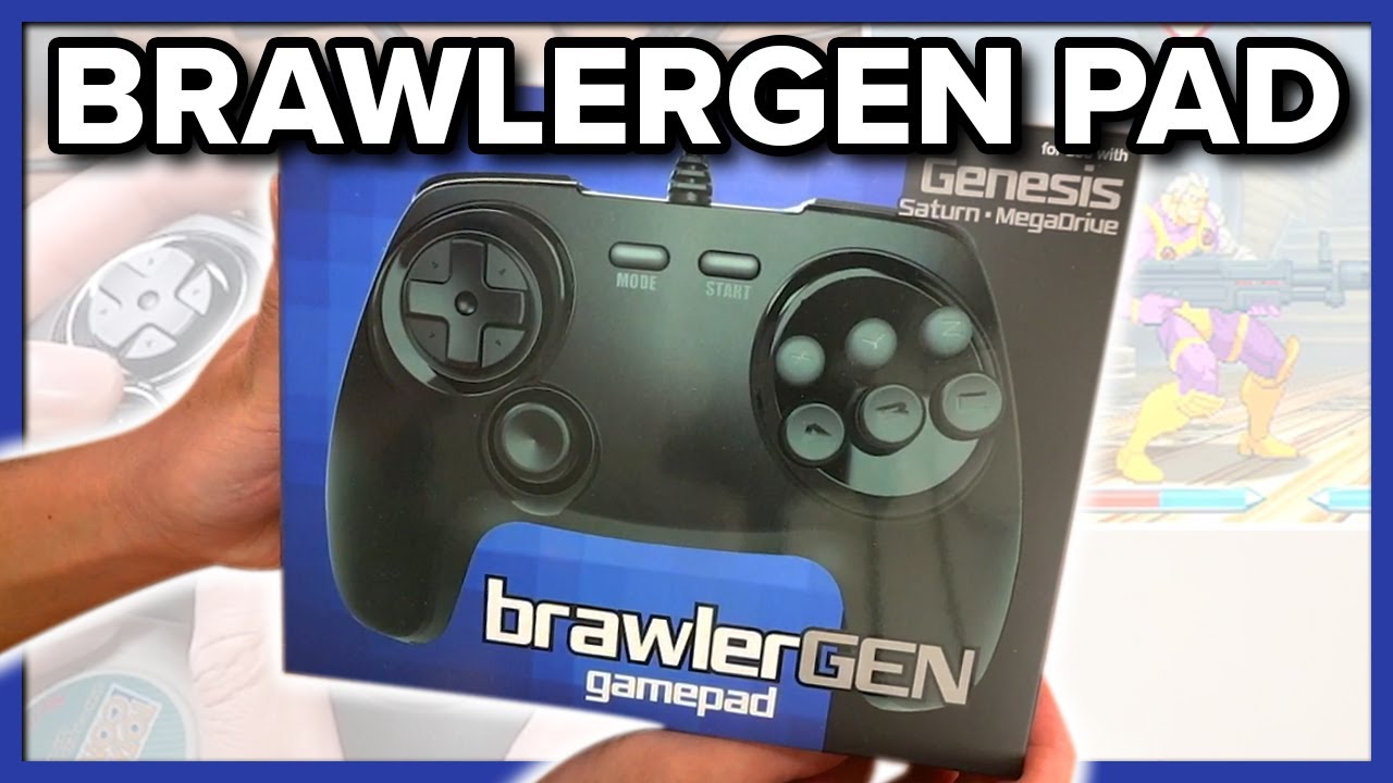 A look at the Retro Fighters BrawlerGen for Sega Genesis & Saturn
