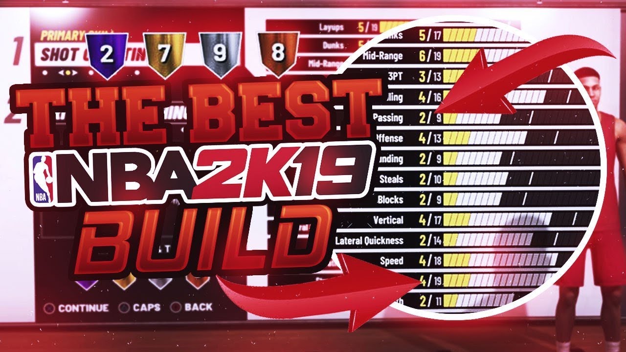 BEST CENTER BUILD FOR NBA 2K19 - BEST PARK BUILD FOR CENTERS