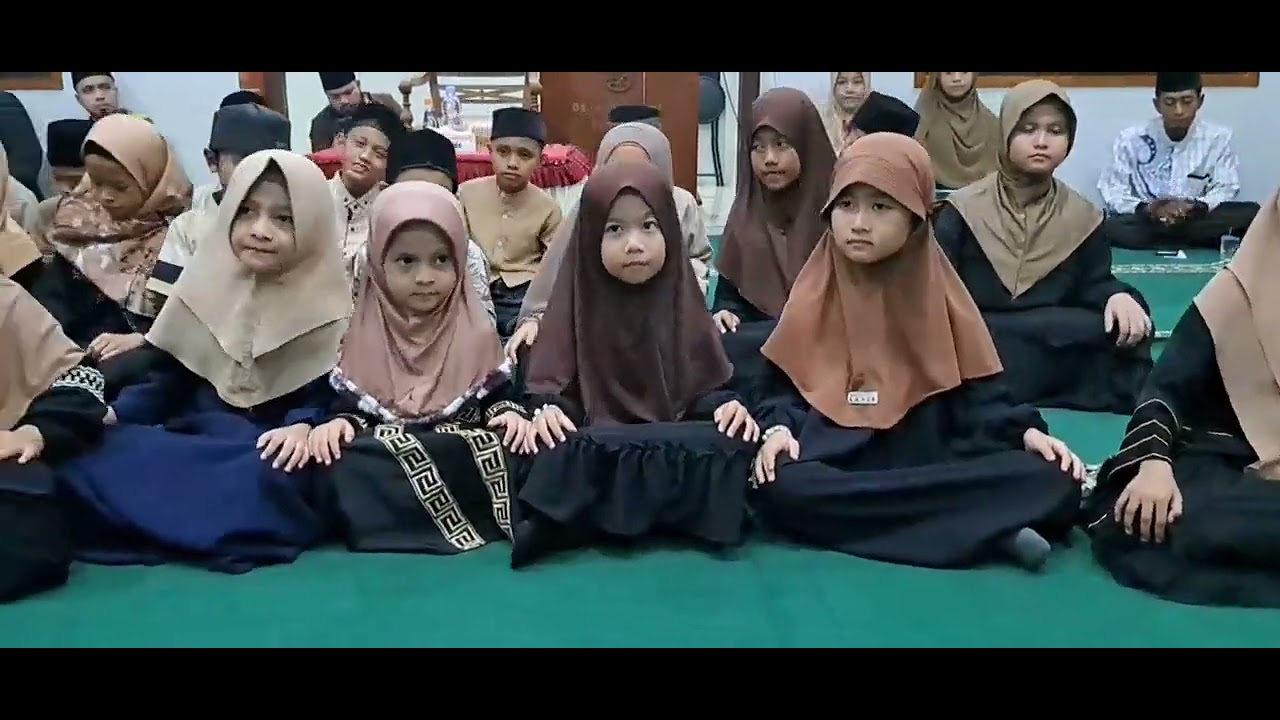 Assalamualaika ~ versi penampilan shalawat anak-anak Isra'miraj di Masjid Al-Rohimin 1447 H 2026