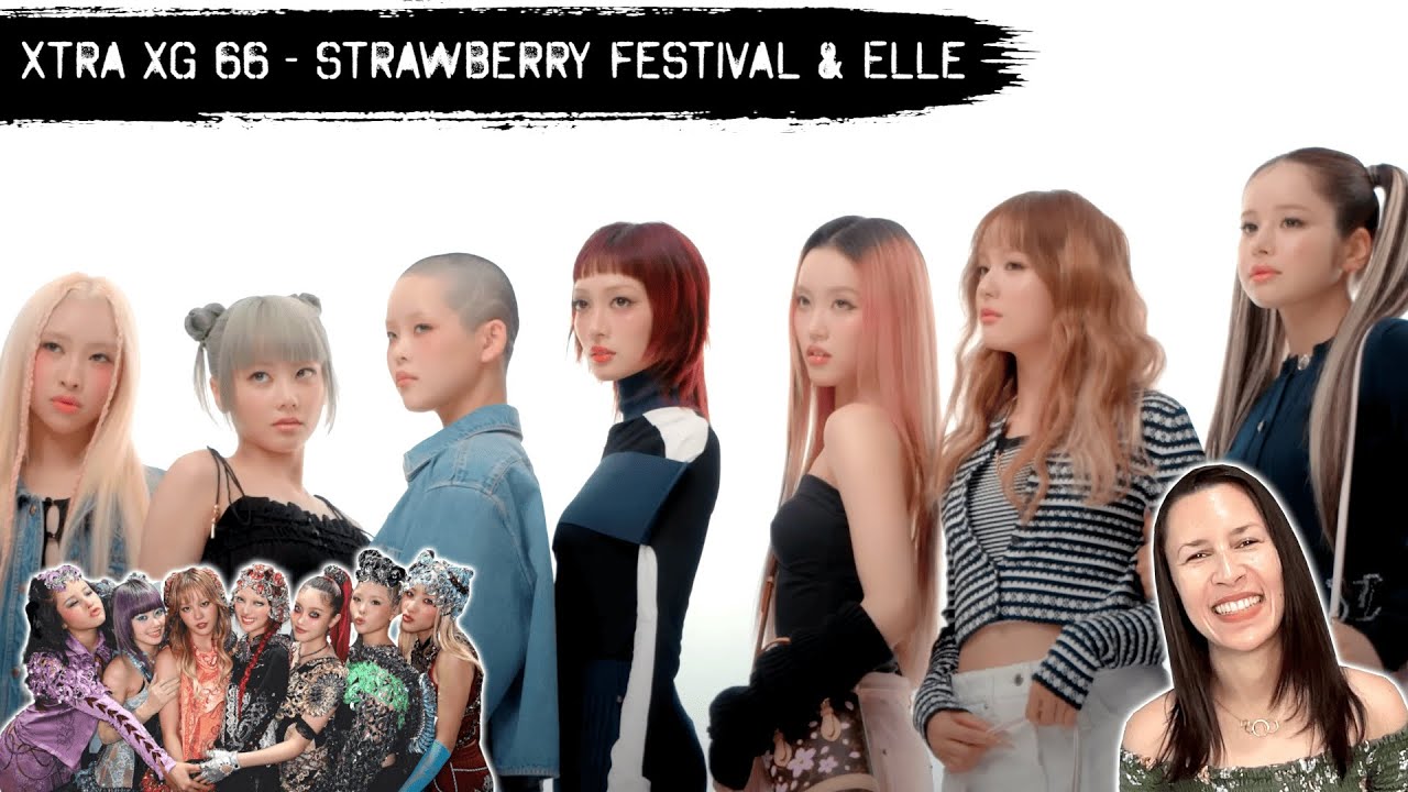 SAKURA 🌸💗 XTRA XG 66 - STRAWBERRY FESTIVAL & ELLE REACTION